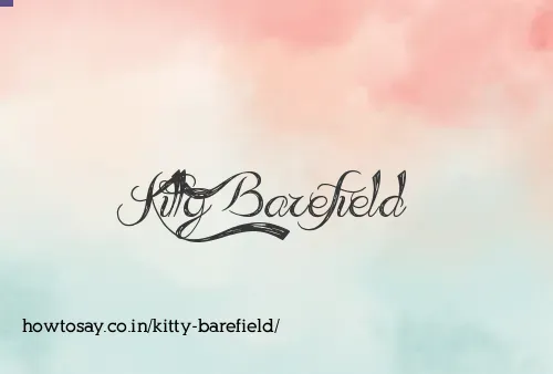 Kitty Barefield