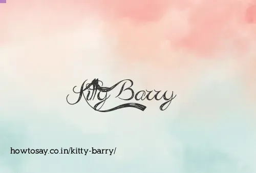 Kitty Barry