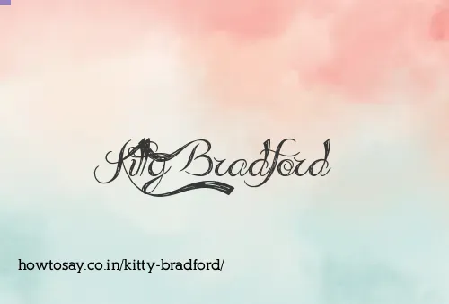 Kitty Bradford
