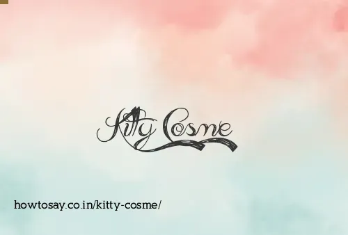 Kitty Cosme