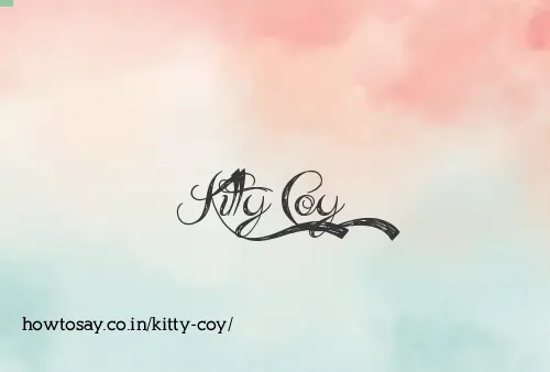 Kitty Coy