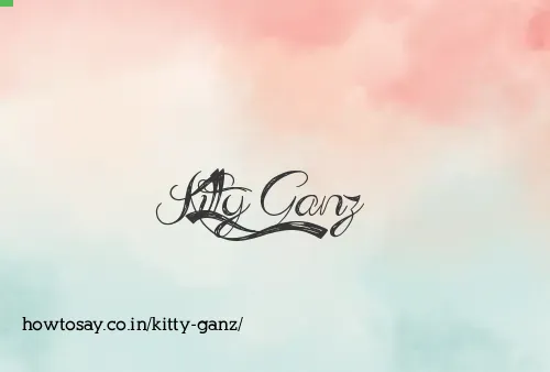 Kitty Ganz