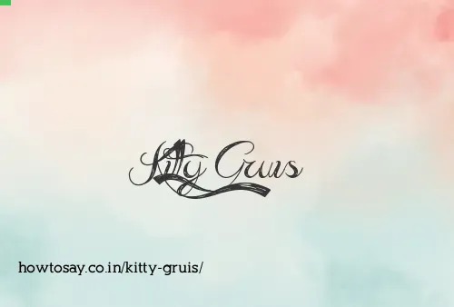 Kitty Gruis