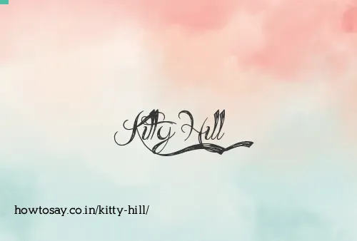 Kitty Hill