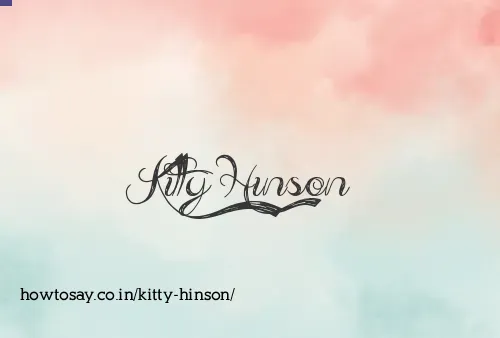 Kitty Hinson