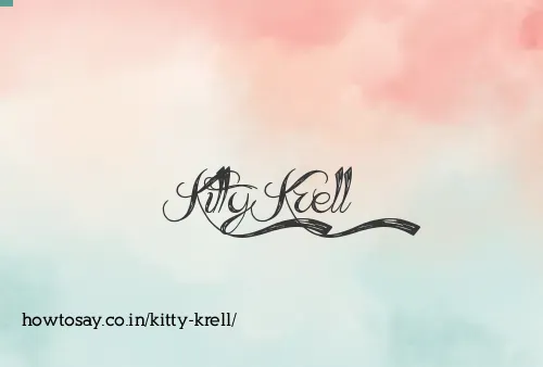 Kitty Krell