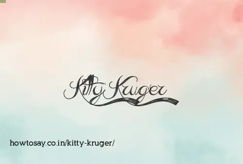Kitty Kruger