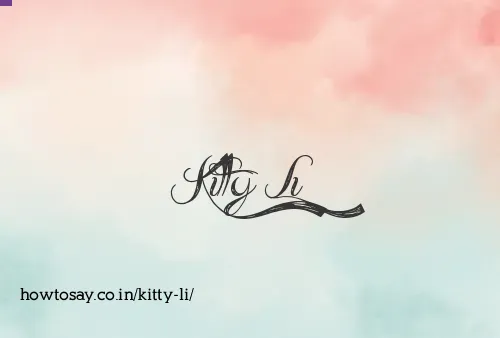 Kitty Li