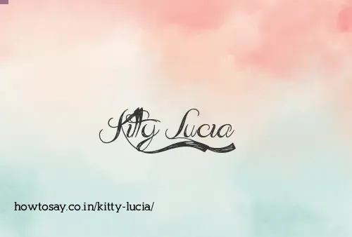 Kitty Lucia