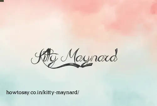 Kitty Maynard
