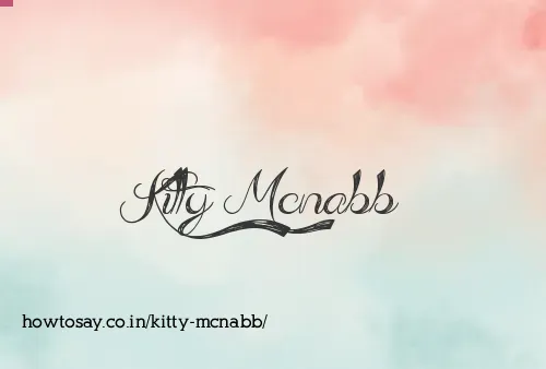 Kitty Mcnabb