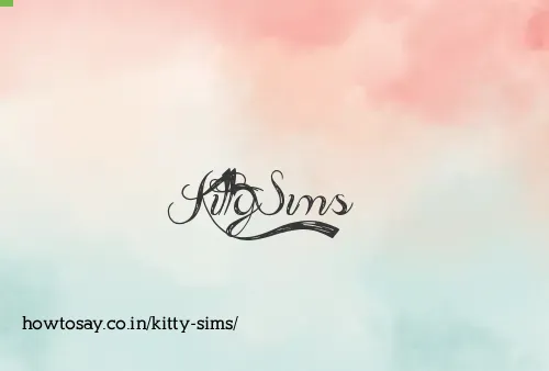 Kitty Sims