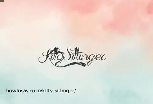 Kitty Sitlinger