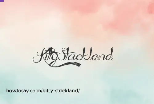 Kitty Strickland