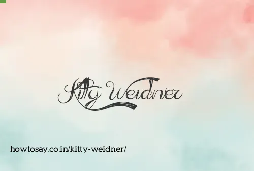 Kitty Weidner