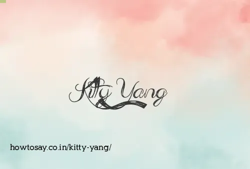 Kitty Yang
