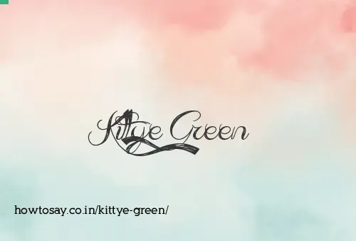 Kittye Green