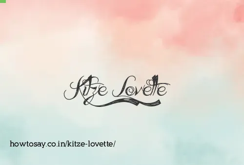 Kitze Lovette