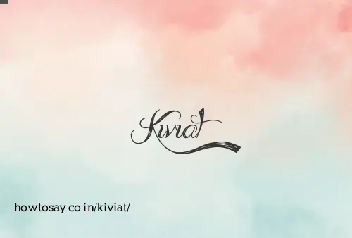 Kiviat