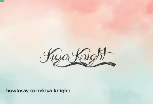Kiya Knight