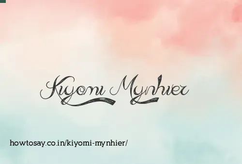 Kiyomi Mynhier