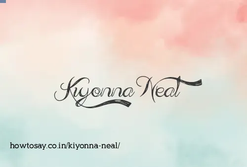 Kiyonna Neal