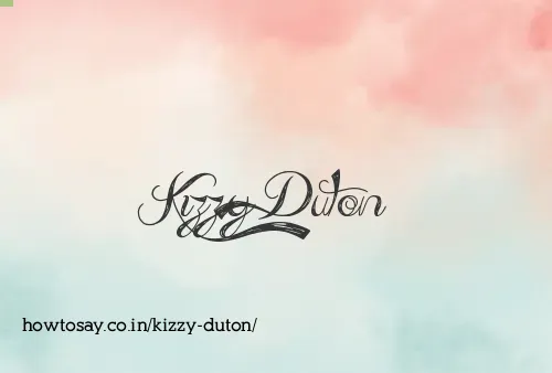 Kizzy Duton