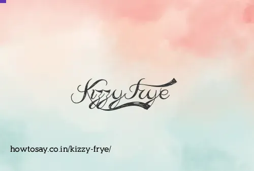 Kizzy Frye