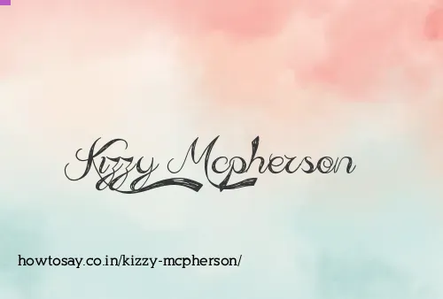 Kizzy Mcpherson