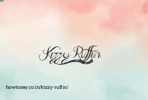 Kizzy Ruffin