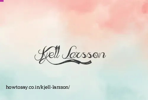 Kjell Larsson