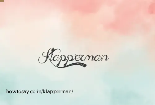 Klapperman