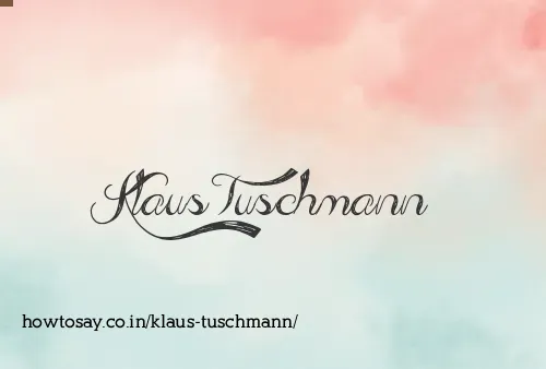 Klaus Tuschmann