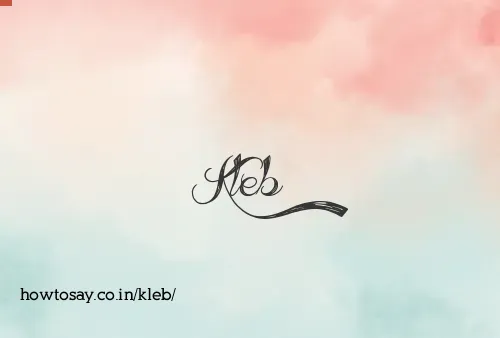 Kleb