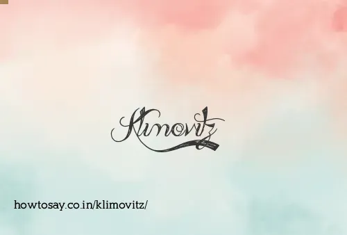 Klimovitz