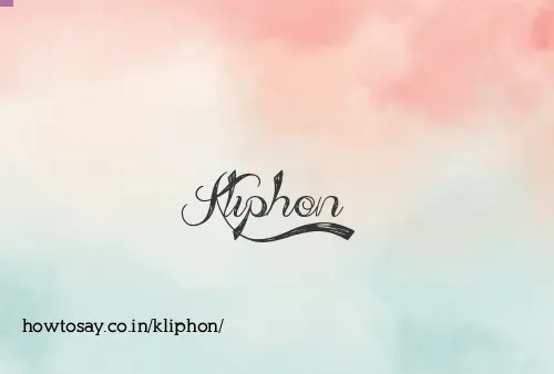 Kliphon