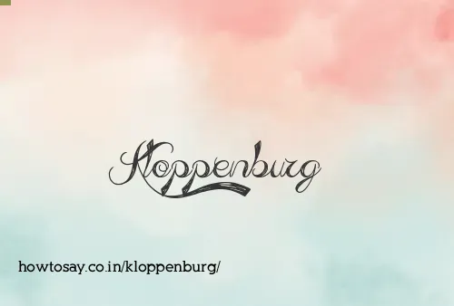 Kloppenburg