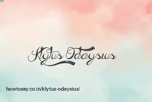 Klytus Odaysius