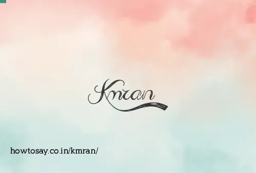 Kmran