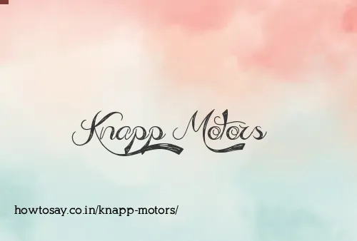 Knapp Motors