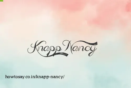 Knapp Nancy