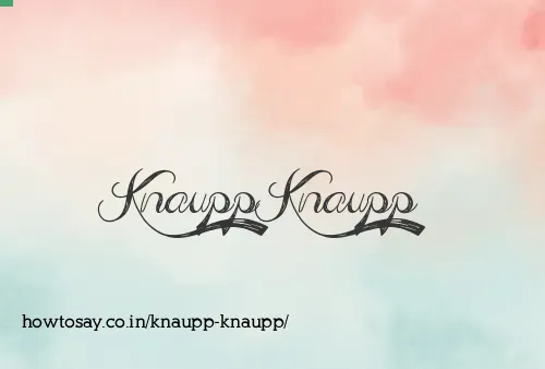 Knaupp Knaupp