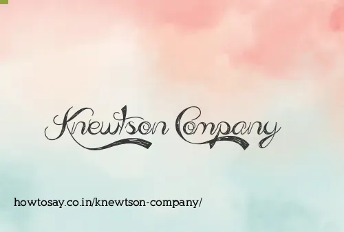 Knewtson Company