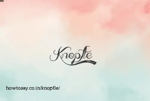 Knopfle