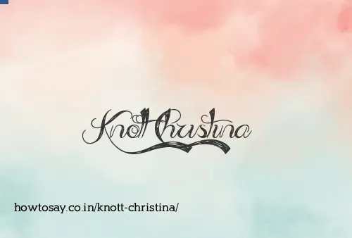 Knott Christina