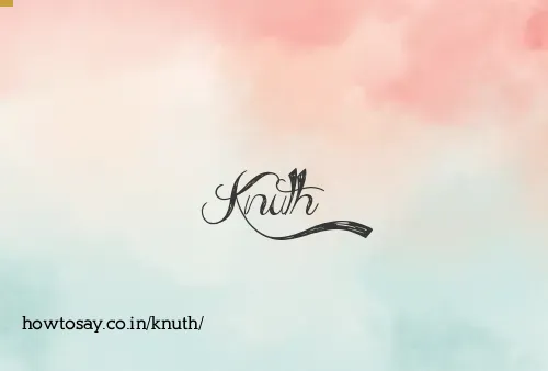 Knuth