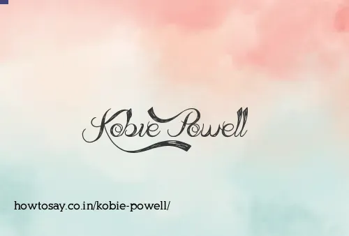 Kobie Powell