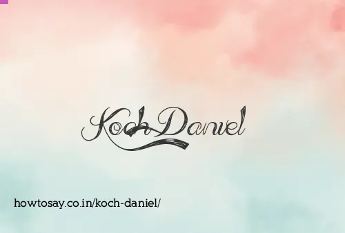 Koch Daniel