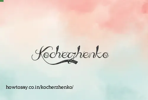 Kocherzhenko