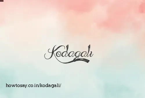 Kodagali